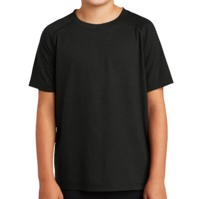 Sport-Tek ® Youth PosiCharge ® Tri-Blend Wicking Raglan Tee Thumbnail