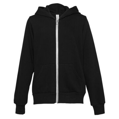 Bella + Canvas Youth Sponge Fleece Full-Zip Thumbnail